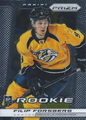 #256 Filip Forsberg - Nashville Predators - 2013-14 Panini Prizm Hockey