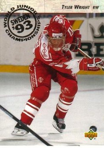 #256 Tyler Wright - Canada - 1993-94 Upper Deck Hockey