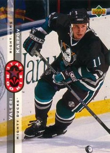 #256 Valeri Karpov - Anaheim Mighty Ducks - 1994-95 Upper Deck Hockey