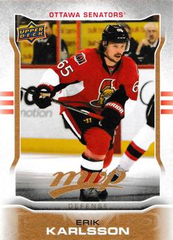 #256 Erik Karlsson - Ottawa Senators - 2014-15 Upper Deck MVP Hockey
