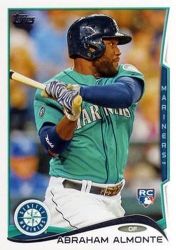 #256 Abraham Almonte - Seattle Mariners - 2014 Topps Baseball