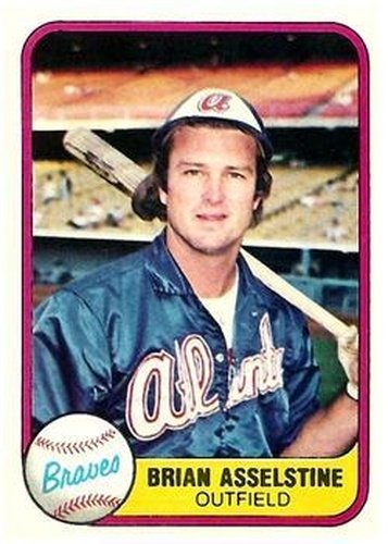 #256 Brian Asselstine - Atlanta Braves - 1981 Fleer Baseball