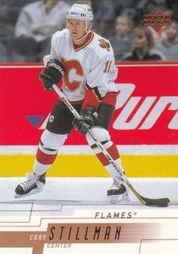 #256 Cory Stillman - Calgary Flames - 2000-01 Upper Deck Hockey