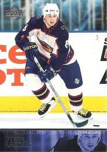#256 Frantisek Kaberle - Atlanta Thrashers - 2003-04 Upper Deck Hockey