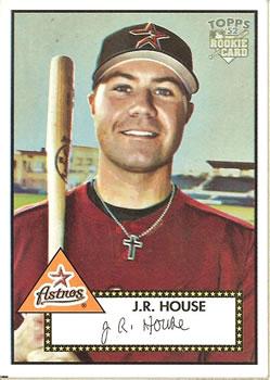 #256 J.R. House - Houston Astros - 2006 Topps 1952 Edition Baseball