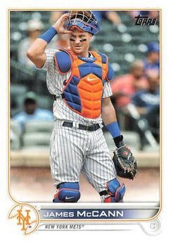 #256 James McCann - New York Mets - 2022 Topps Baseball