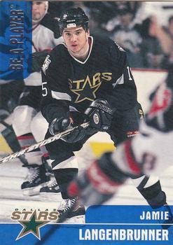 #256 Jamie Langenbrunner - Dallas Stars - 1999-00 Be a Player Memorabilia Hockey
