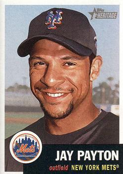 #256 Jay Payton - New York Mets - 2002 Topps Heritage Baseball