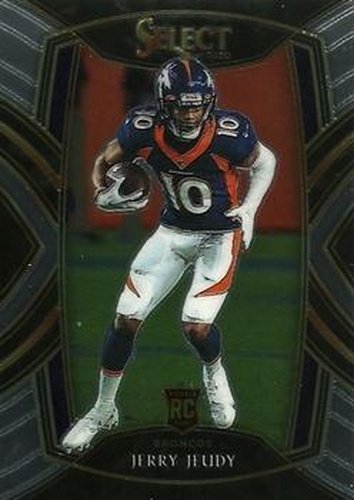 #256 Jerry Jeudy - Denver Broncos - 2020 Panini Select Football