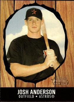 #256 Josh Anderson - Houston Astros - 2003 Bowman Heritage Baseball