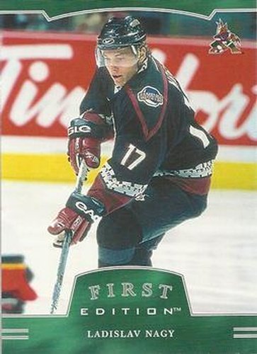 #256 Ladislav Nagy - Phoenix Coyotes - 2002-03 Be a Player First Edition Hockey