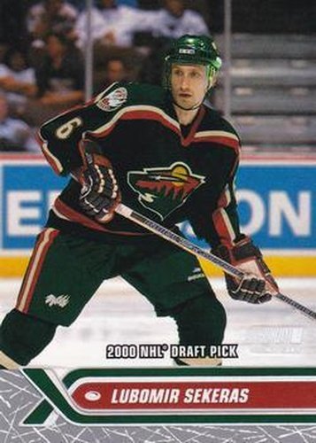#256 Lubomir Sekeras - Minnesota Wild - 2000-01 Stadium Club Hockey
