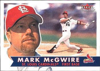#256 Mark McGwire - St. Louis Cardinals - 2001 Fleer Tradition Baseball