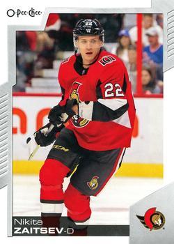 #256 Nikita Zaitsev - Ottawa Senators - 2020-21 O-Pee-Chee Hockey