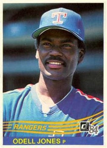 #256 Odell Jones - Texas Rangers - 1984 Donruss Baseball
