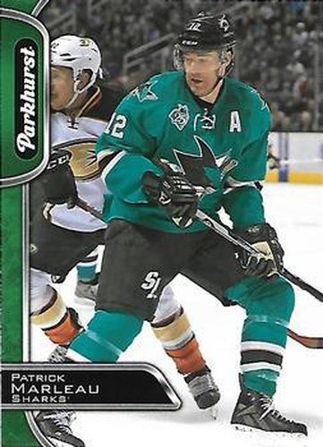 #256 Patrick Marleau - San Jose Sharks - 2016-17 Parkhurst Hockey
