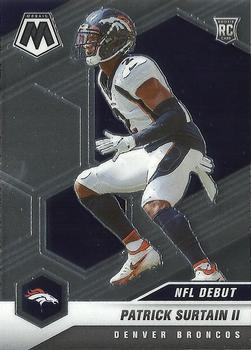 #256 Patrick Surtain II - Denver Broncos - 2021 Panini Mosaic Football