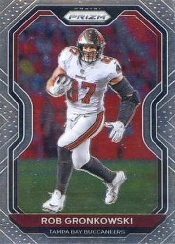 #256 Rob Gronkowski - Tampa Bay Buccaneers - 2020 Panini Prizm Football