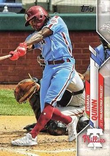 #256 Roman Quinn - Philadelphia Phillies - 2020 Topps Baseball