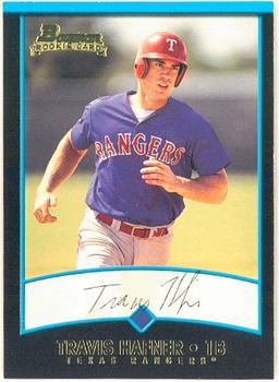 #256 Travis Hafner - Texas Rangers - 2001 Bowman Baseball