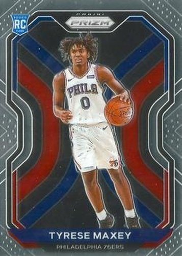 #256 Tyrese Maxey - Philadelphia 76ers - 2020-21 Panini Prizm Basketball