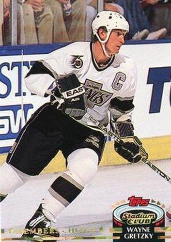 #256 Wayne Gretzky - Los Angeles Kings - 1992-93 Stadium Club Hockey