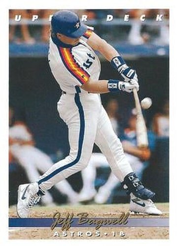 #256 Jeff Bagwell - Houston Astros - 1993 Upper Deck Baseball