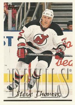 #256 Steve Thomas - New Jersey Devils - 1995-96 Topps Hockey