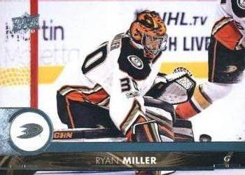 #256 Ryan Miller - Anaheim Ducks - 2017-18 Upper Deck Hockey