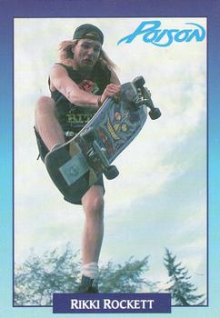 #256 Rikki Rockett - 1991 Brockum Rock Cards