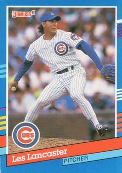 #256 Les Lancaster - Chicago Cubs - 1991 Donruss Baseball