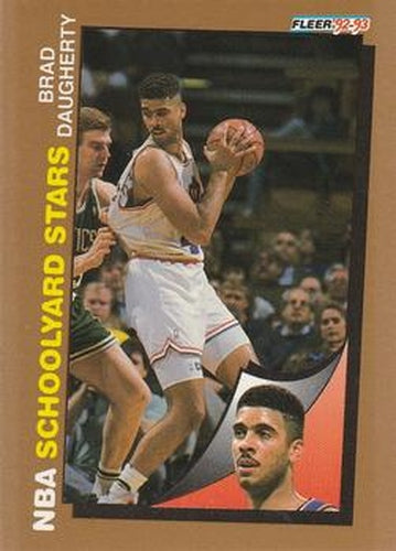 #257 Brad Daugherty - Cleveland Cavaliers - 1992-93 Fleer Basketball