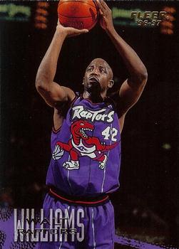 #257 Walt Williams - Toronto Raptors - 1996-97 Fleer Basketball