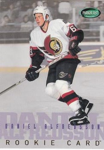 #257 Daniel Alfredsson - Ottawa Senators - 1995-96 Parkhurst International Hockey