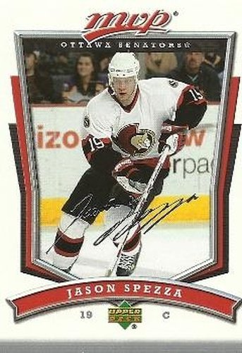 #257 Jason Spezza - Ottawa Senators - 2007-08 Upper Deck MVP Hockey