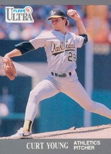 #257 Curt Young - Oakland Athletics - 1991 Ultra Baseball
