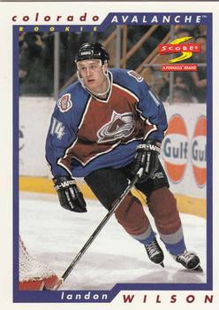 #257 Landon Wilson - Colorado Avalanche - 1996-97 Score Hockey