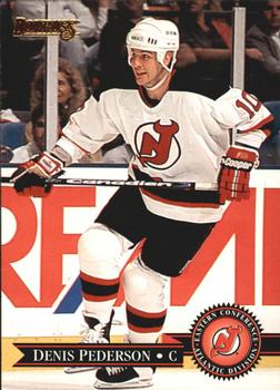 #257 Denis Pederson - New Jersey Devils - 1995-96 Donruss Hockey