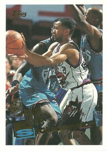 #257 Damon Stoudamire - Toronto Raptors - 1995-96 Topps Basketball