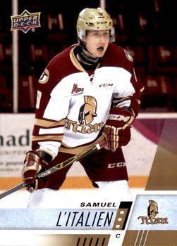 #257 Samuel L'Italien - Acadie-Bathurst Titan - 2017-18 Upper Deck CHL Hockey