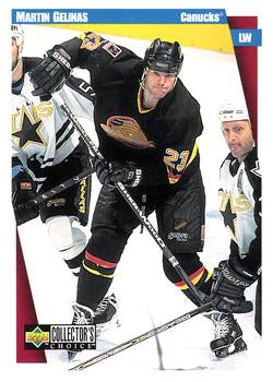 #257 Martin Gelinas - Vancouver Canucks - 1997-98 Collector's Choice Hockey