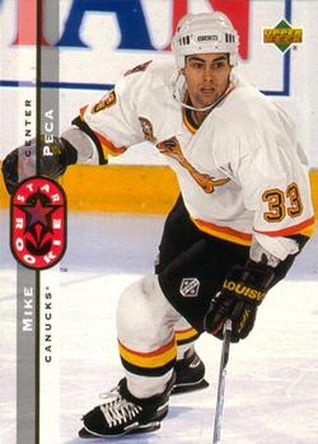 #257 Michael Peca - Vancouver Canucks - 1994-95 Upper Deck Hockey