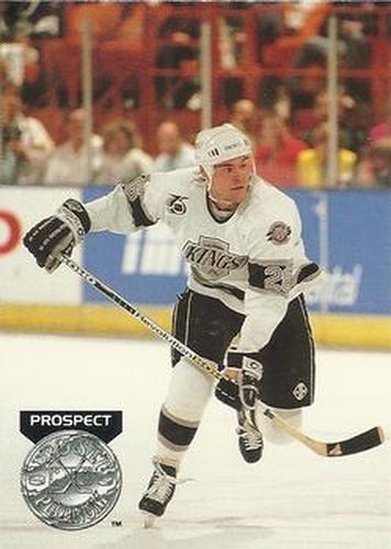 #257 Peter Ahola - Los Angeles Kings - 1991-92 Pro Set Platinum Hockey