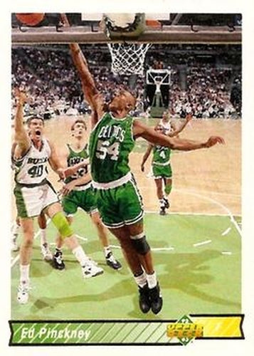 #257 Ed Pinckney - Boston Celtics - 1992-93 Upper Deck Basketball