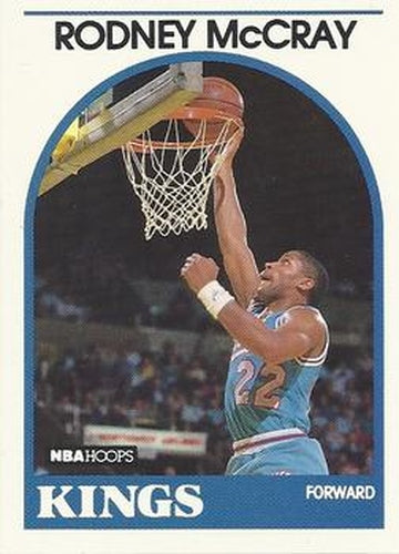 #257 Rodney McCray - Sacramento Kings - 1989-90 Hoops Basketball