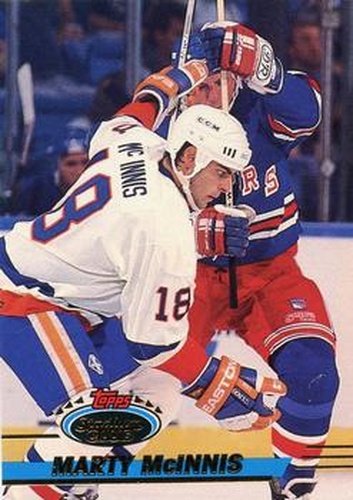 #257 Marty McInnis - New York Islanders - 1993-94 Stadium Club Hockey