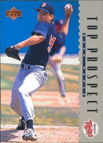 #257 Brad Radke - Minnesota Twins - 1995 Upper Deck Baseball