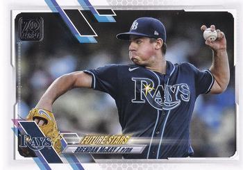 #257 Brendan McKay - Tampa Bay Rays - 2021 Topps Baseball