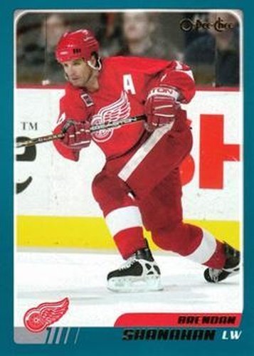 #257 Brendan Shanahan - Detroit Red Wings - 2003-04 O-Pee-Chee Hockey