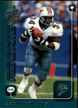 #257 Cecil Collins - Miami Dolphins - 1999 Leaf Rookies & Stars Football